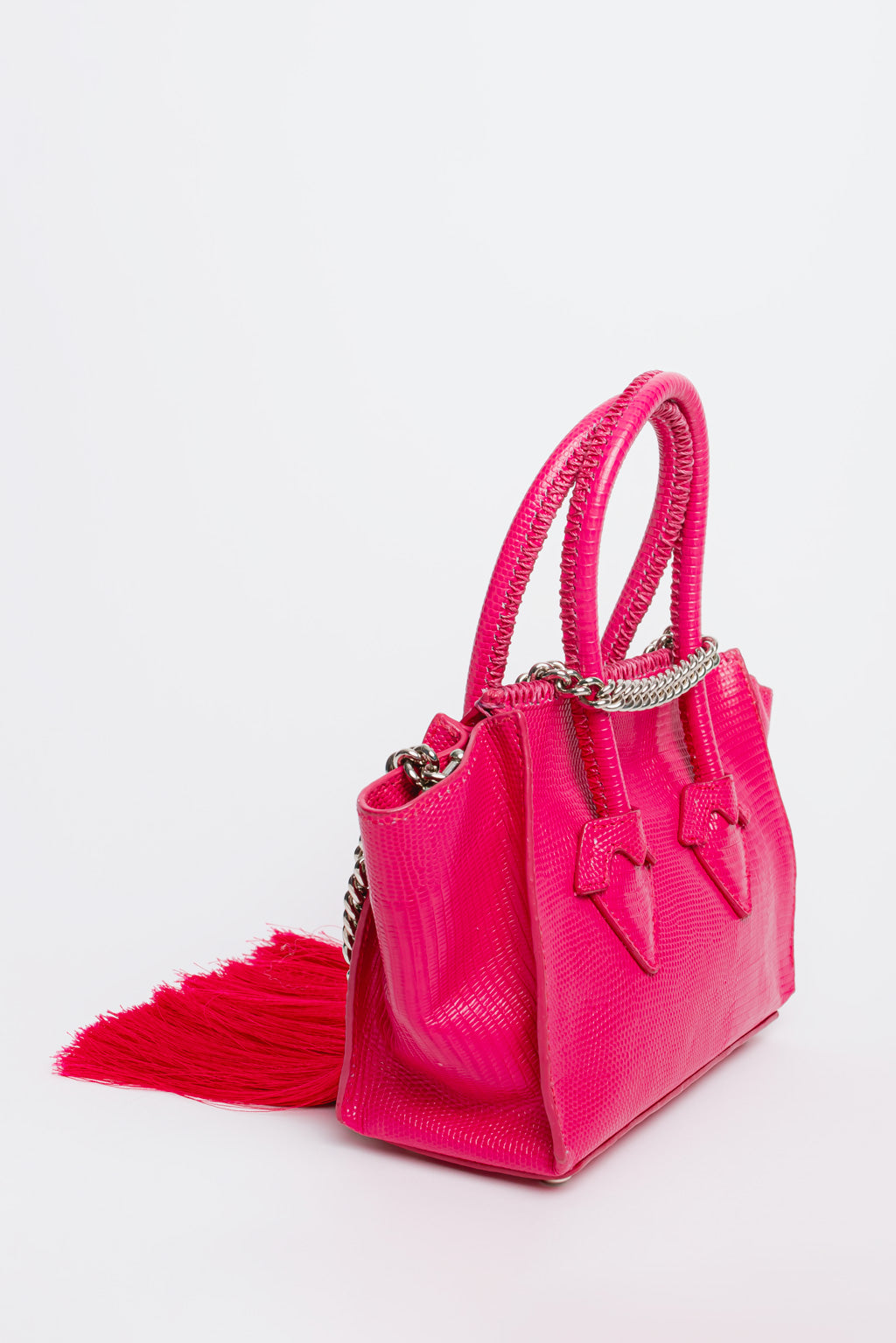 Valentina in Fuchsia (lizard effect)