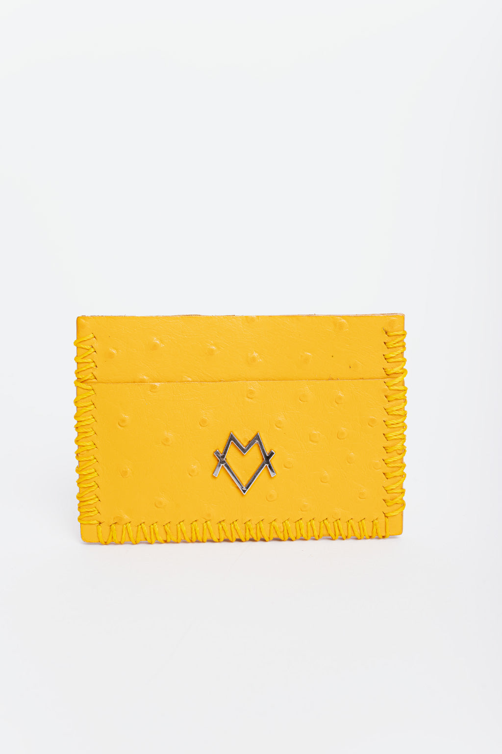 Card Holder in Yellow