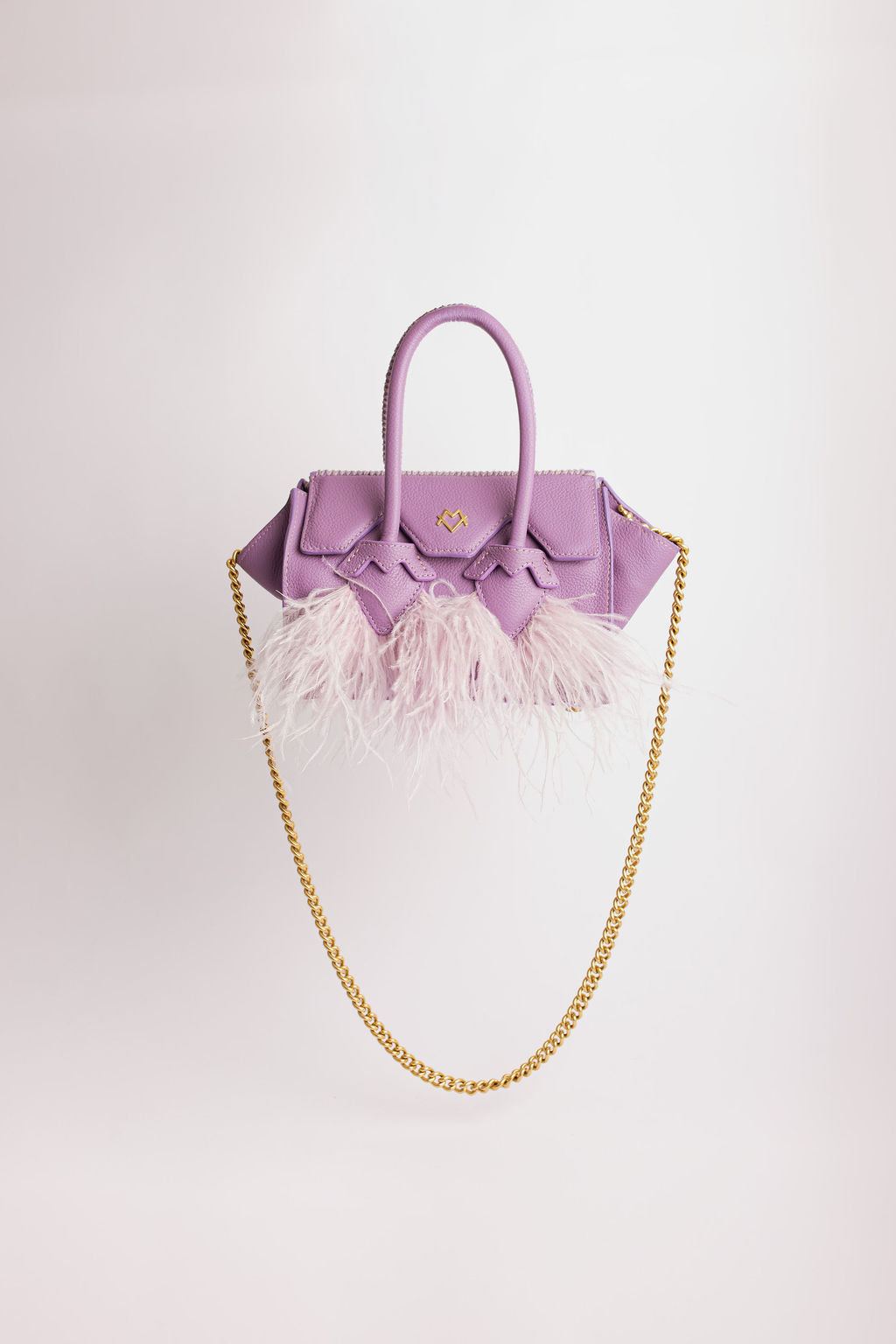 Valentina in Lavender and Feathers