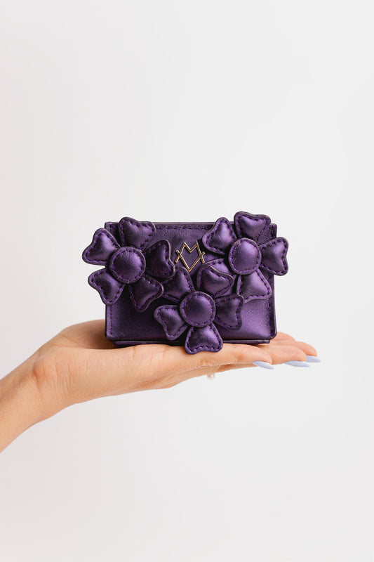 Sofia Bebe in Metallic Purple