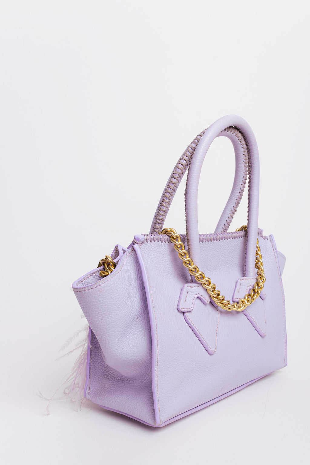 Valentina in Lilac and Feathers
