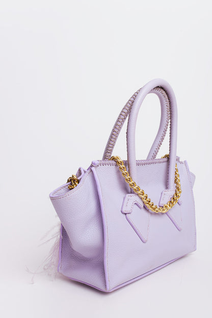 Valentina in Lilac and Feathers