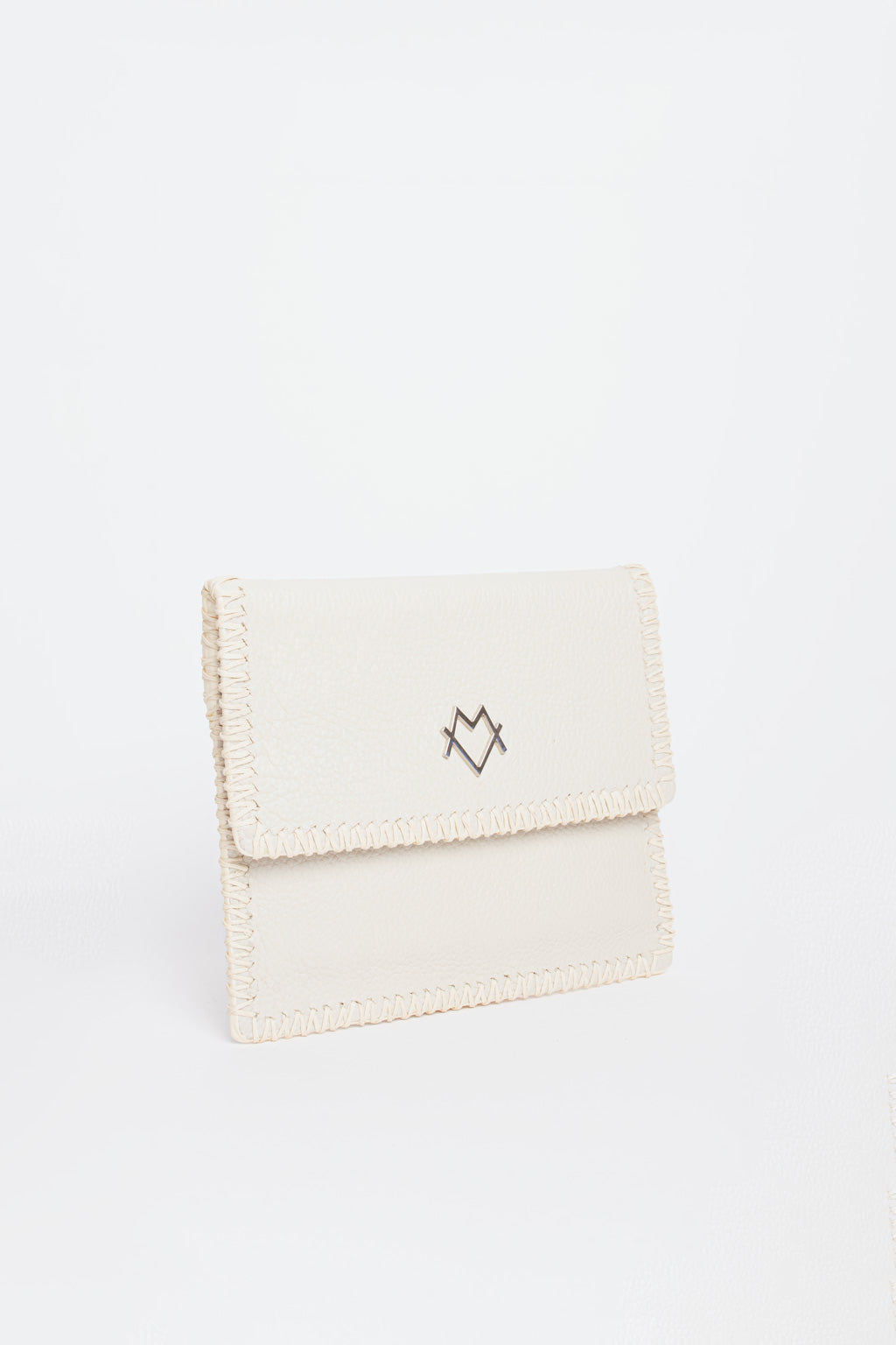 Mini Envelope wallet in white