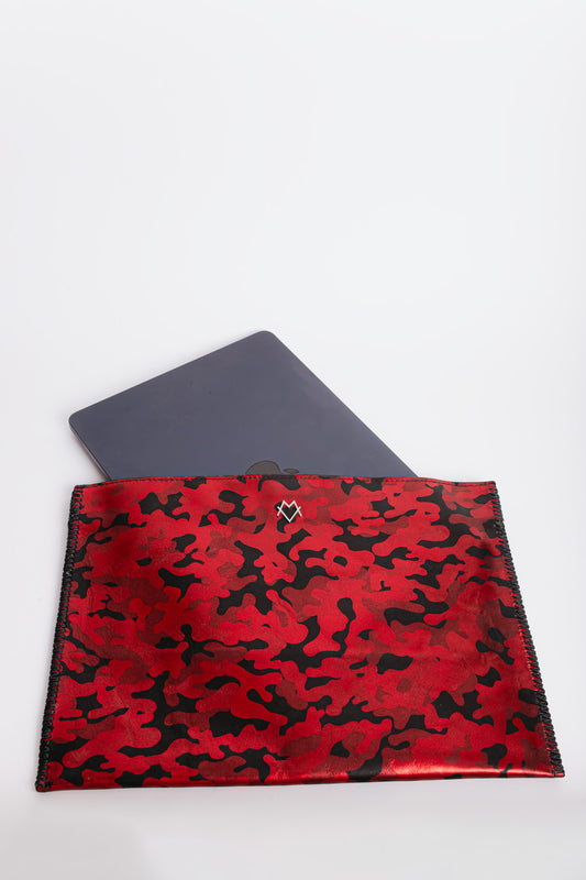 Computer Sleeve in Red Army