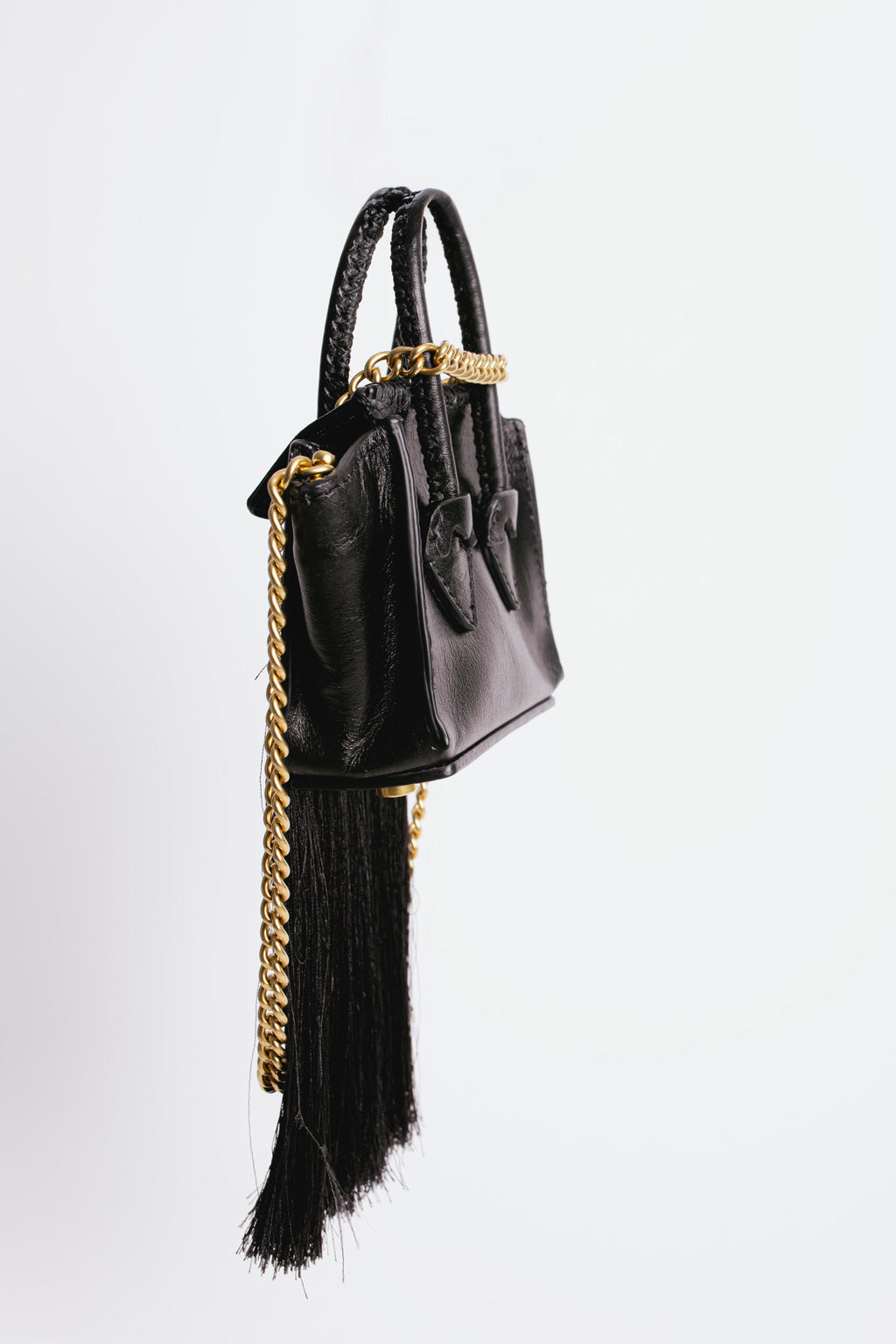 La bebe in Black with tassels