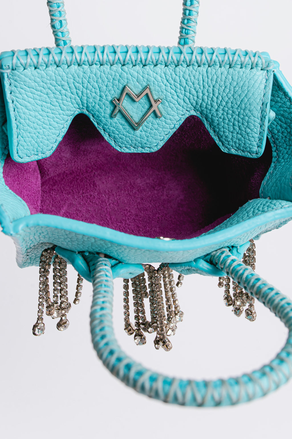 La bebe in Aqua with crystals