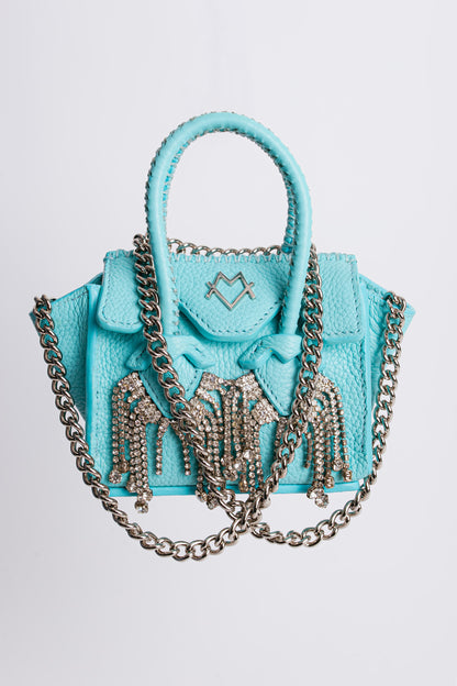 La bebe in Aqua with crystals
