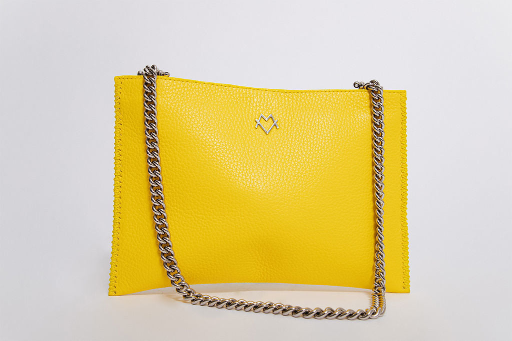 Tina in Yellow (silver chain)